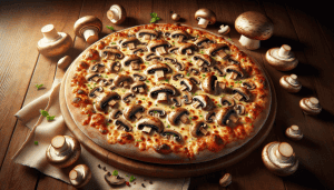 La pizza aux champignons : un délice gourmand pour les amateurs de saveurs umami ?