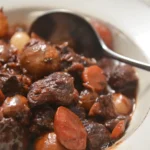 recette de boeuf bourguignon a l'ancienne