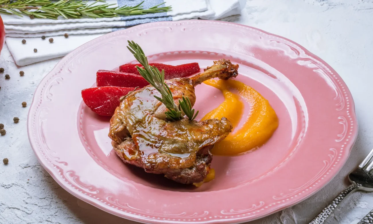 Cuisses de canard rôties