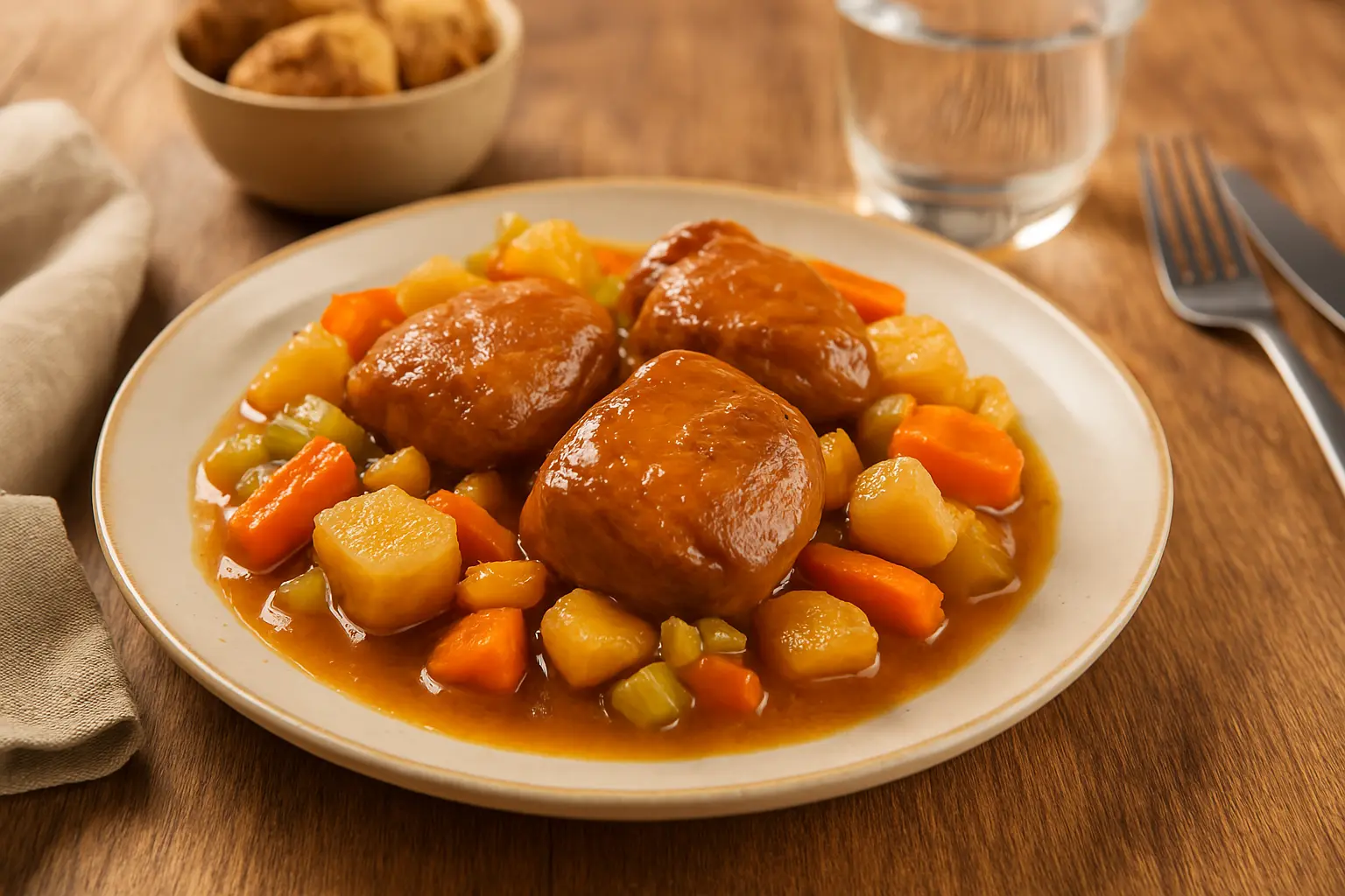 Quelle est la recette rapide des joues de porc ?