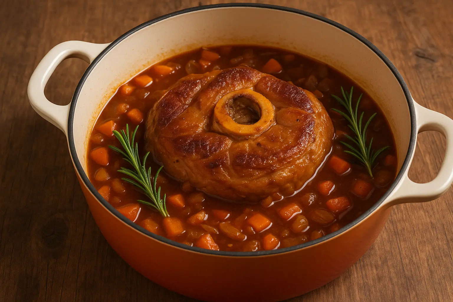 Comment faire une rouelle de porc à la cocotte ?