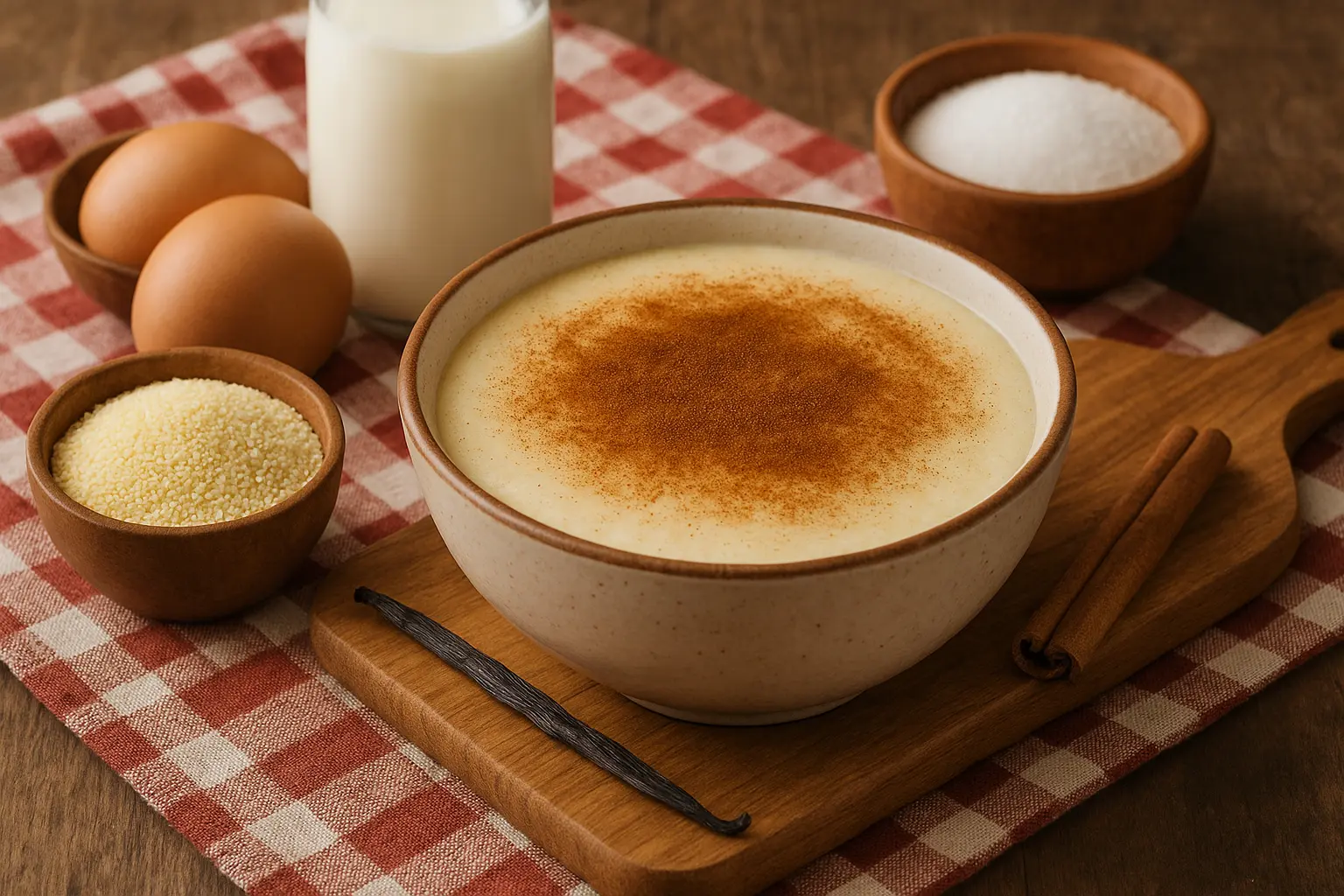 Quelle est la recette traditionnelle de semoule au lait des grand-mères ?