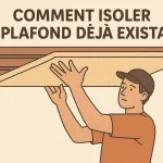 comment isoler un plafond deja existant