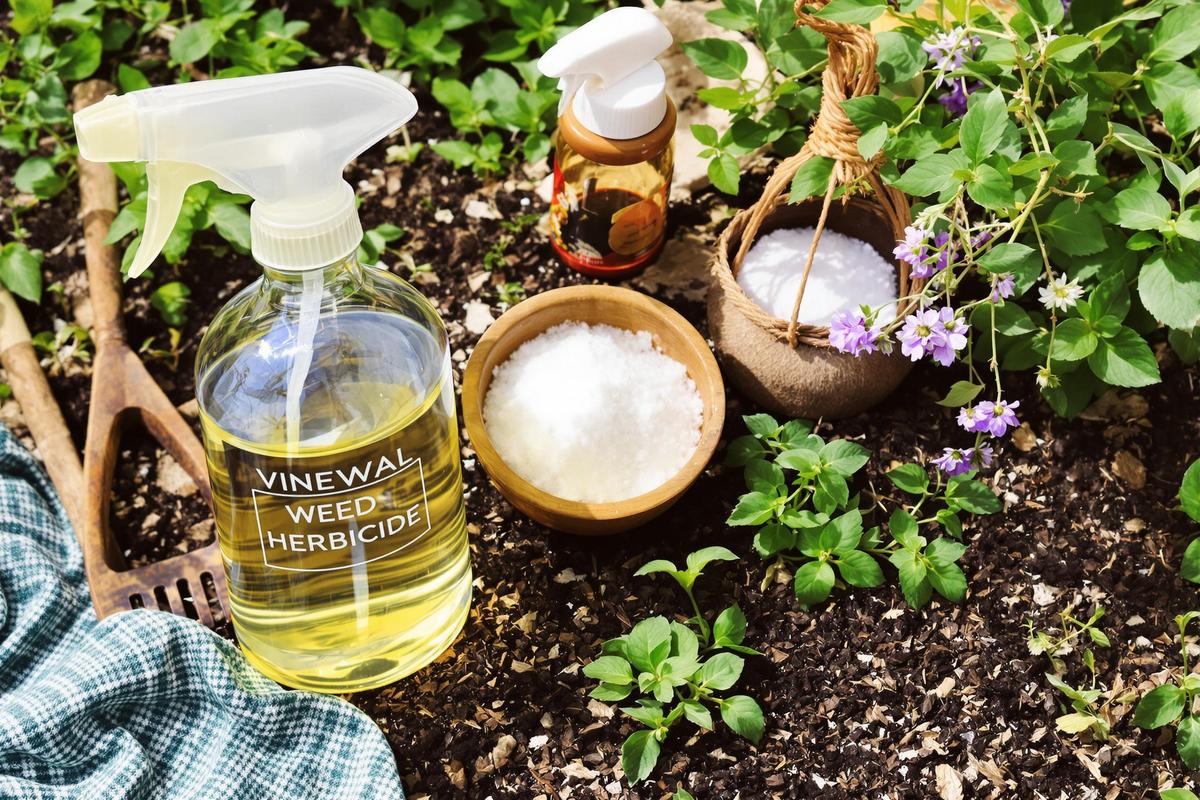 Desherbant naturel qui tue les racines La recette dun desherbant naturel efficace contre les racines