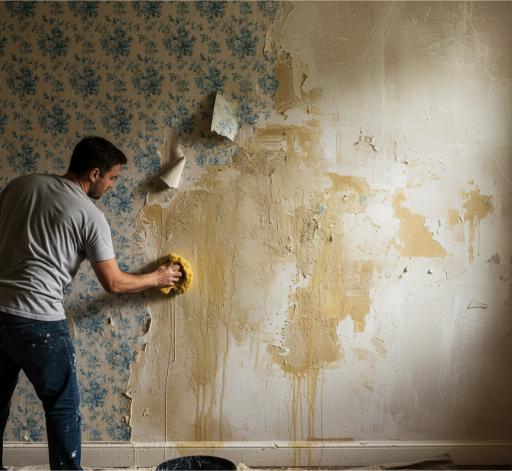 Le retrait du papier peint intissé est il compliqué ou salissant