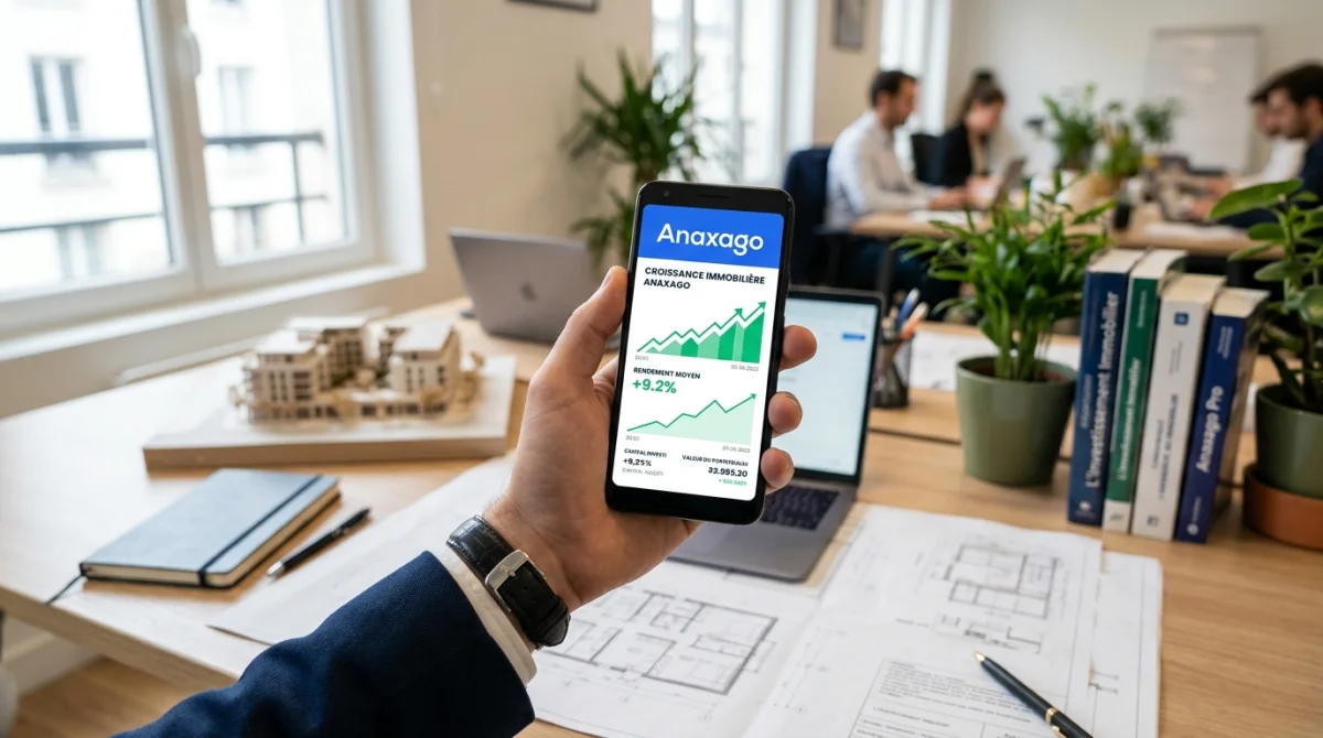 Crowdfunding immobilier Anaxago avis et fonctionnement