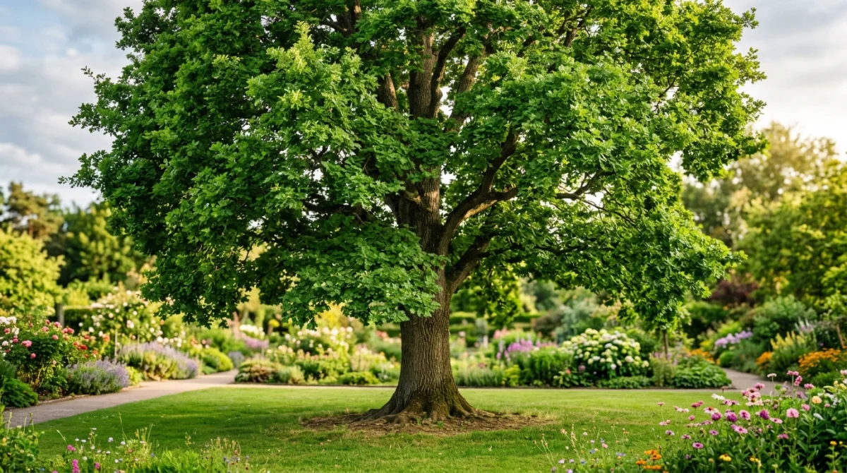 arbre sain jardin paisible 573b