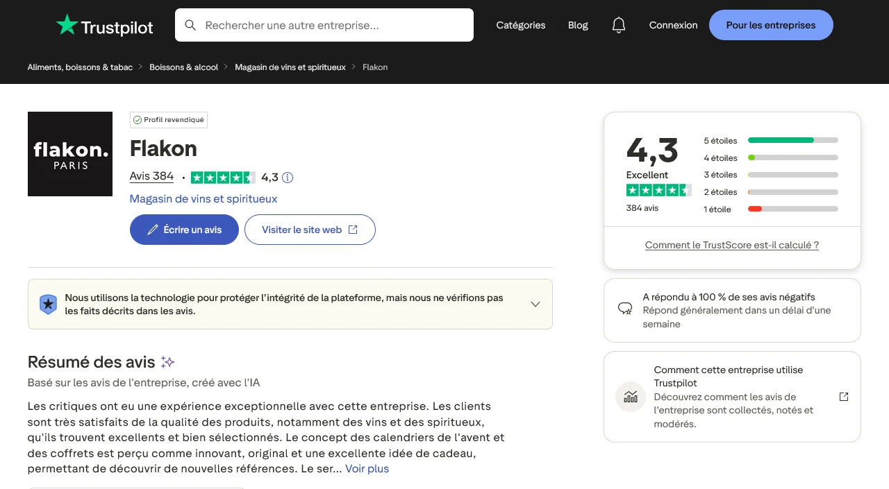 Flakon avis, notre analyse honnête des coffrets vins et spiritueux