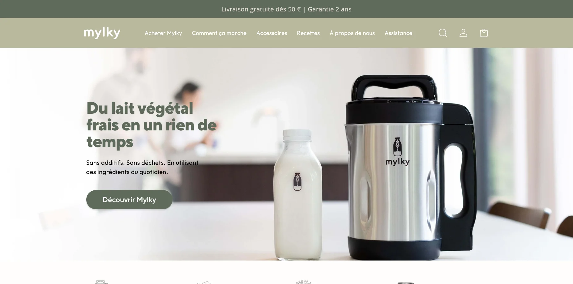 Mylky avis, faut il craquer pour cette machine à lait végétal maison