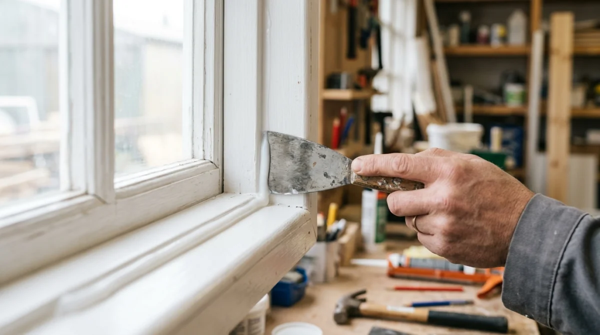 Par quoi remplacer le mastic de vitrier