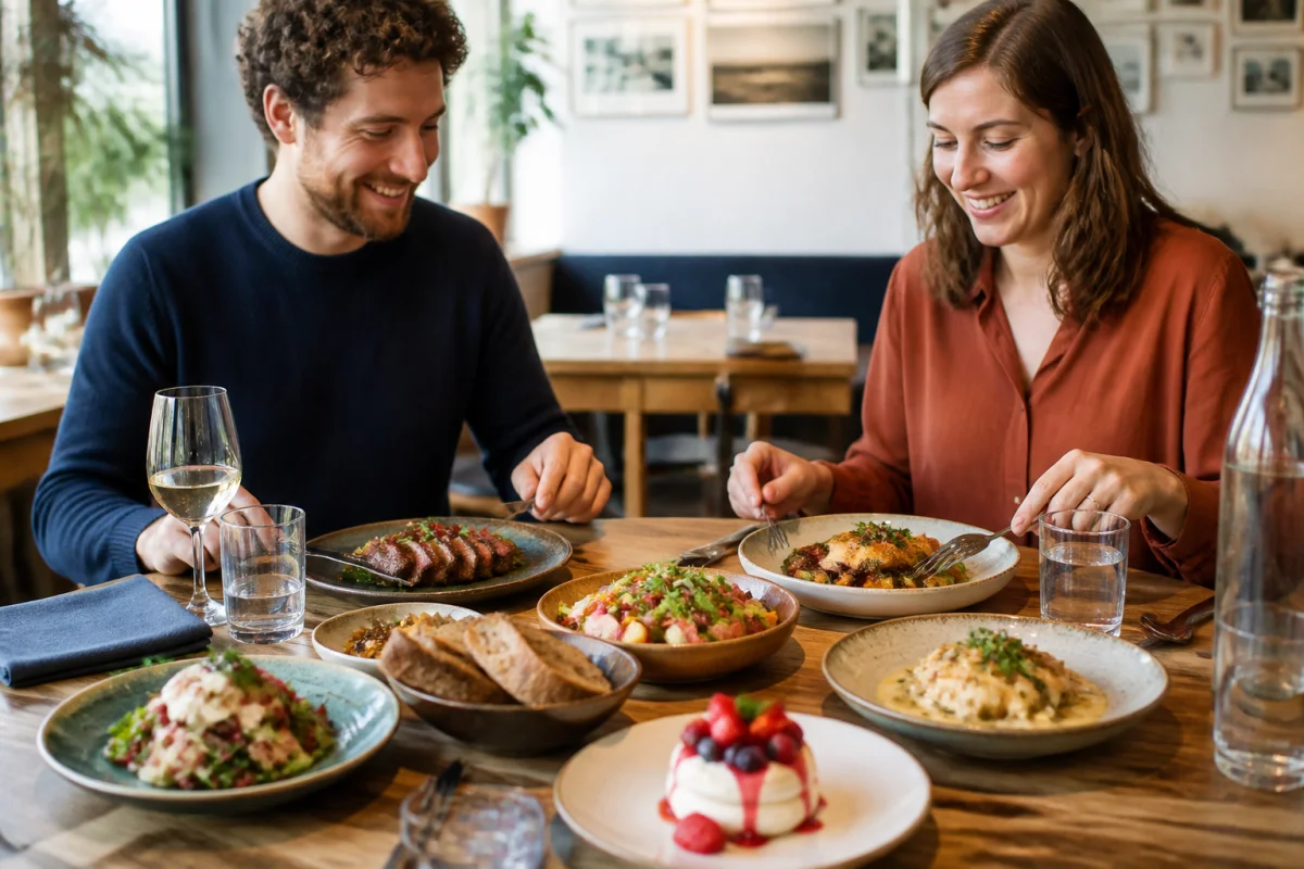 Le Spot Restaurant propose une cuisine française faite maison à partager dans une salle conviviale et lumineuse